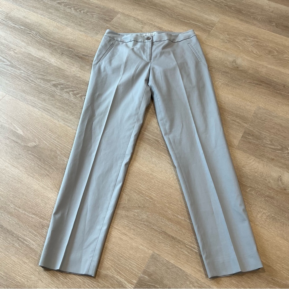 Elliott Lauren Trousers Pants grey size 6 vintage work business casual